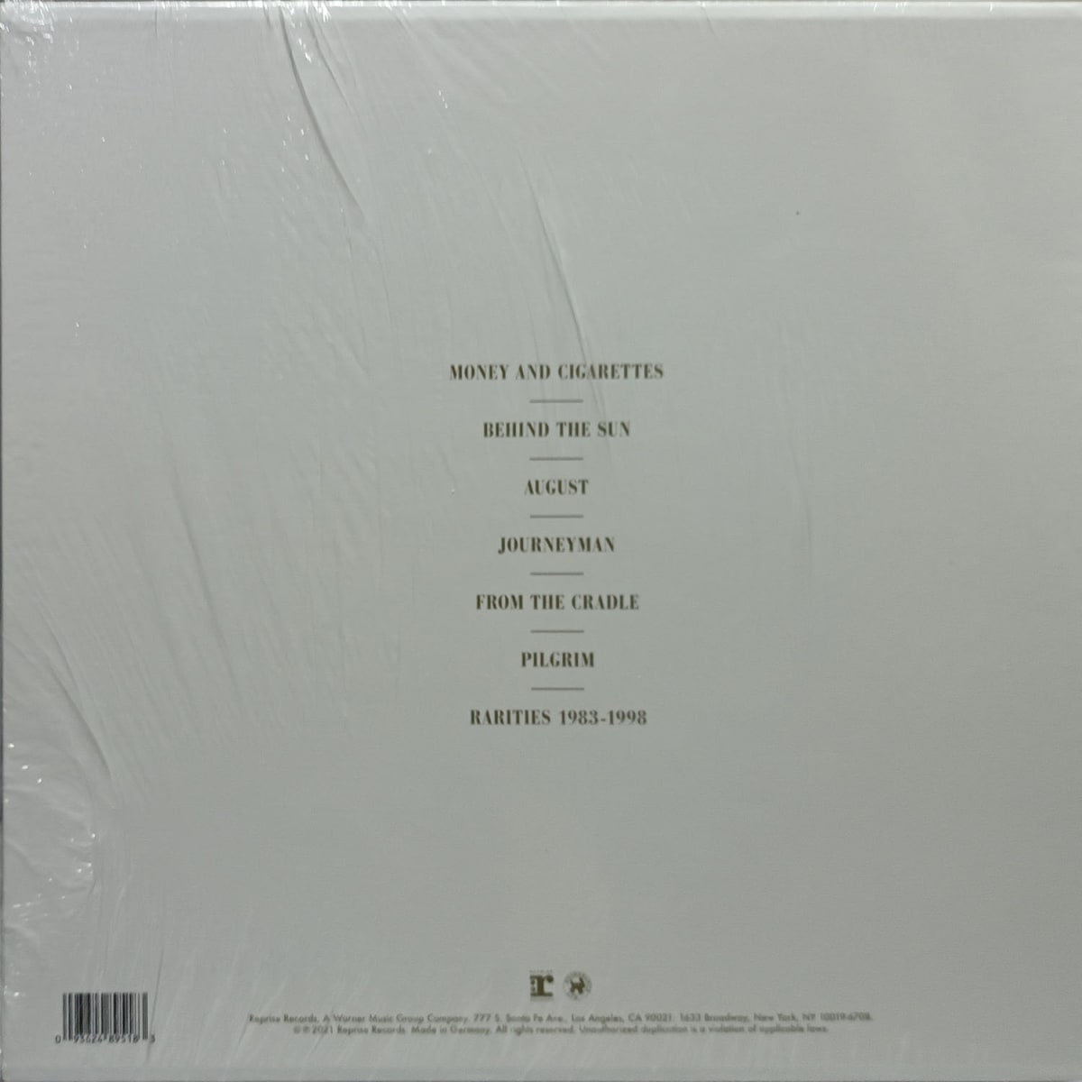 VINILO ERIC CLAPTON/ THE COMPLETE REPRISE STUDIO ALBUMS VOL13