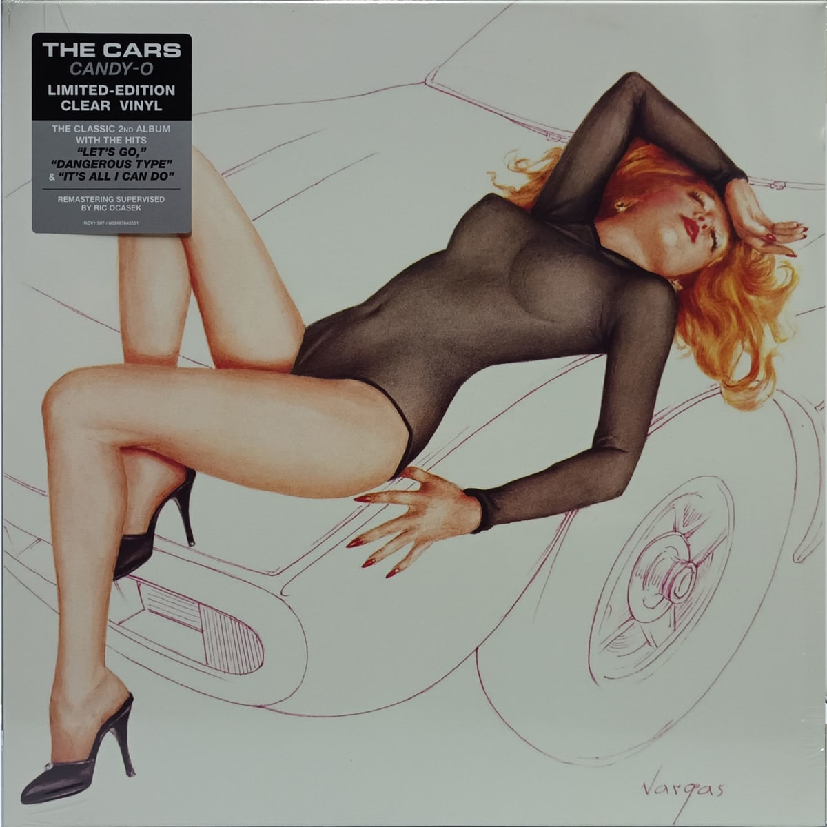 VINILO THE CARS/ CANDY-O, LIMITED EDITION, REMASTERED, CLEAR 1LP1