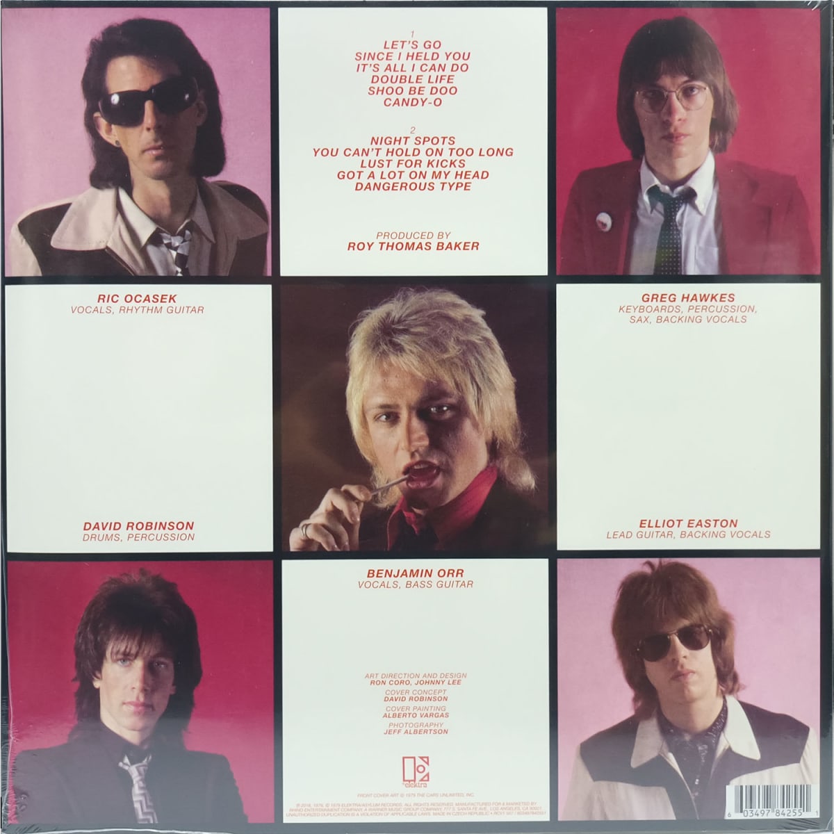 VINILO THE CARS/ CANDY-O, LIMITED EDITION, REMASTERED, CLEAR 1LP2