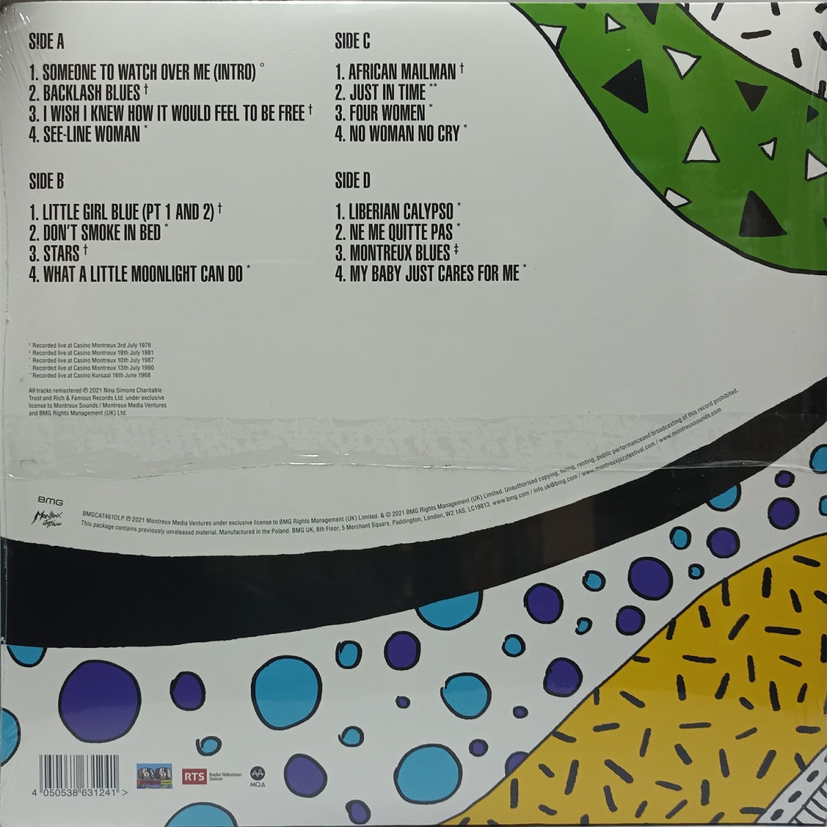 VINILO NINA SIMONE - NINA SIMONE: THE MONTREUX YEARS 2LP2