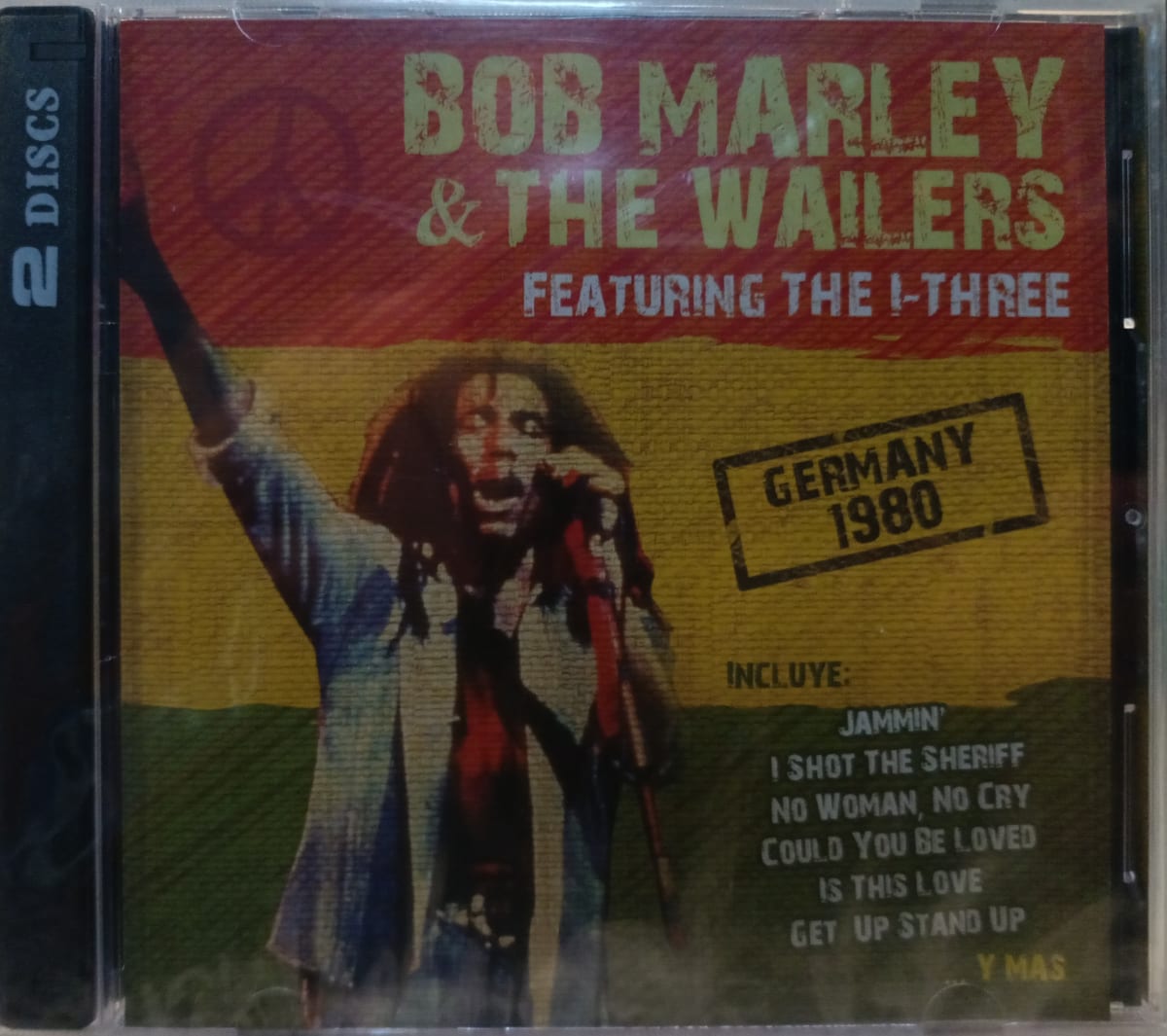 CD BOB MARLEY & THE WAILERS/ FEATURING THE I-THREE - GERMANY 1980 1CD1