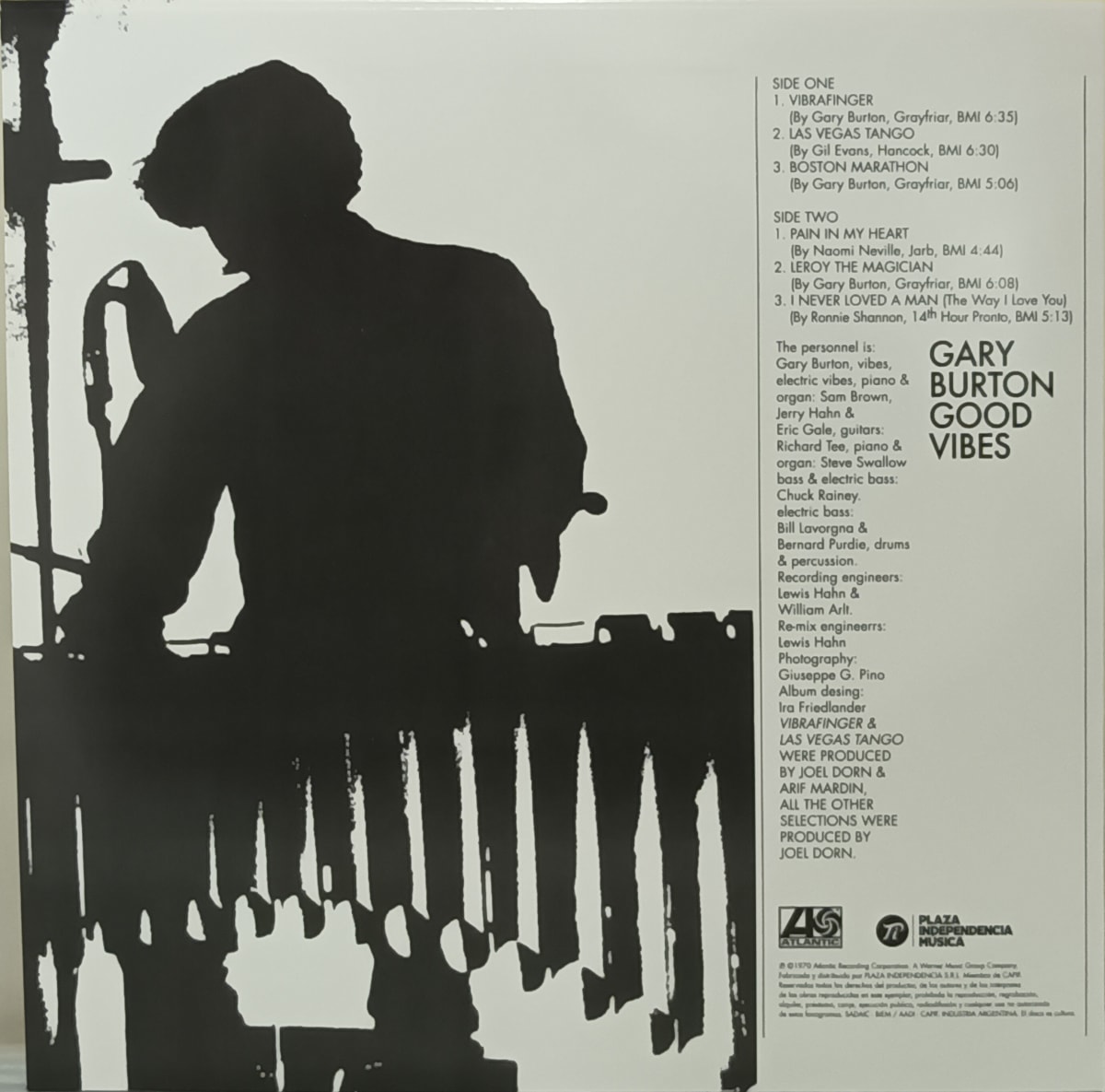 VINILO GARY BURTON/ GOOD VIBES  (+ MAGAZINE) 1LP2