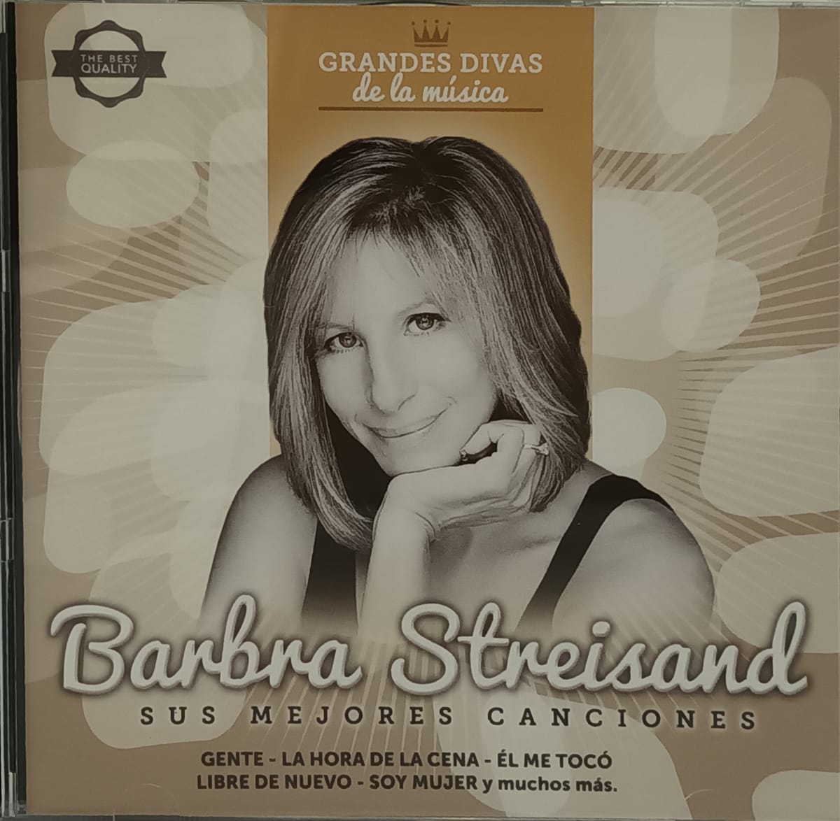 CD BARBRA STREISAND/ GRANDES DIVAS DE LA MÚSICA 1CD1