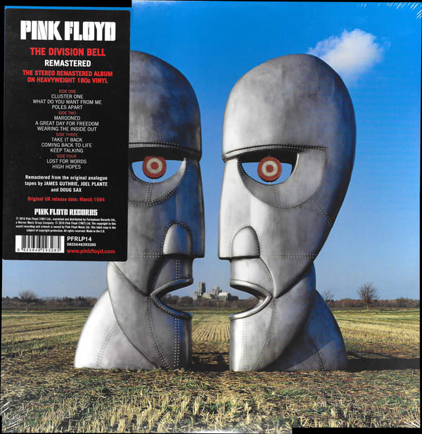 VINILO PINK FLOYD/ THE DIVISION BELL REMASTERED 2LP1