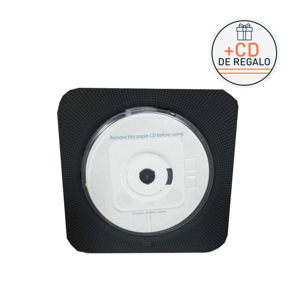 REPRODUCTOR DE CD PORTATIL DS-CD909 COLOR NEGRO3
