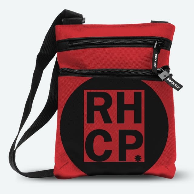 BOLSO PEQUEÑO RED HOT CHILI PEPPERS - RED HOT CHILI PEPPERS RED SQUARE (BODY BAG)1