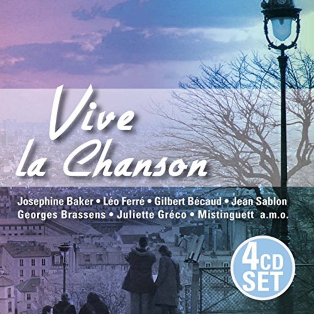 CD VARIOS ARTISTAS/ VIVE LA CHANSON 4CD1