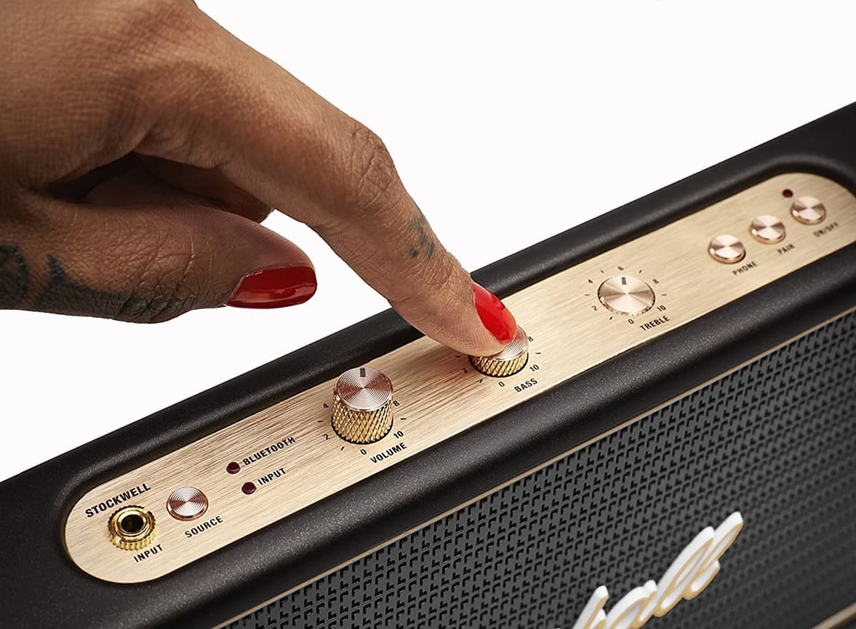 PARLANTE MARSHALL/ BT STOCKWELL NEGRO PORTATIL5