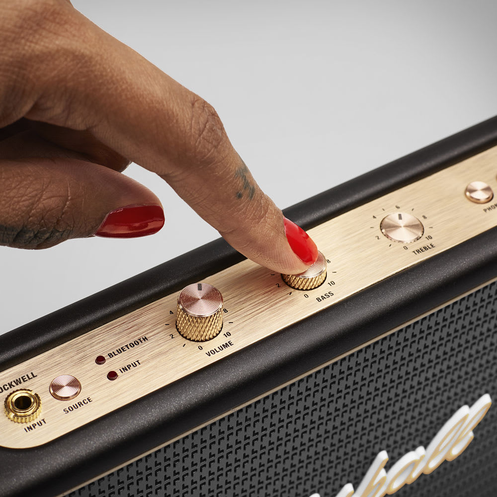 PARLANTE MARSHALL/ BT STOCKWELL BLACK WITH CASE1