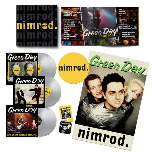 VINILO GREEN DAY/ NIMROD. XXV (SILVER VINYL) 5LP2