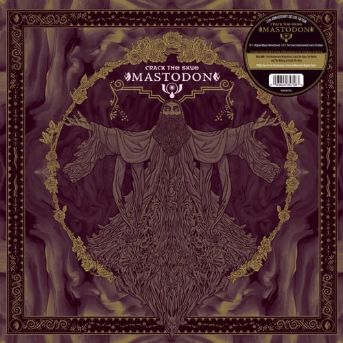 VINILO MASTODON/ CRACK THE SKYE (GOLD VINYL) 2LP (+1BR)1