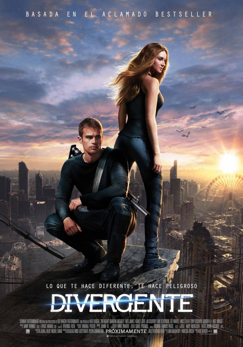 DVD DIVERGENT/ DIVERGENT 1DVD1