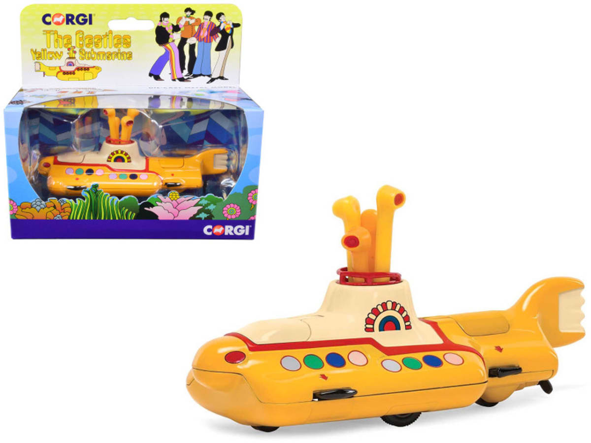 FIGURA THE BEATLES - THE BEATLES YELLOW SUBMARINE FUNDIDO A