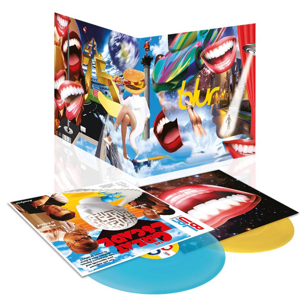VINILO BLUR/ THE GREAT ESCAPE (Yellow & Blue Transparent)2LP3
