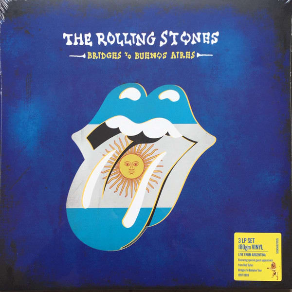 VINILO THE ROLLING STONES/ BRIDGES TO BUENOS AIRES 3LP1