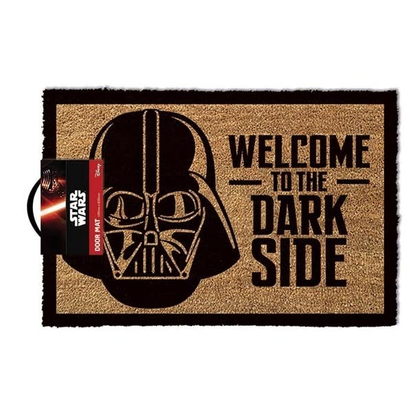 ALFOMBRA LIMPIA PIES - STAR WARS - WELCOME TO THE DARKSIDE DOOR MAT1