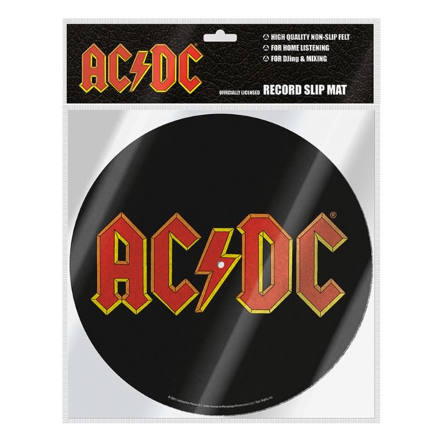 ALFOMBRILLA AC/DC - LOGO (Slipmat Set)1