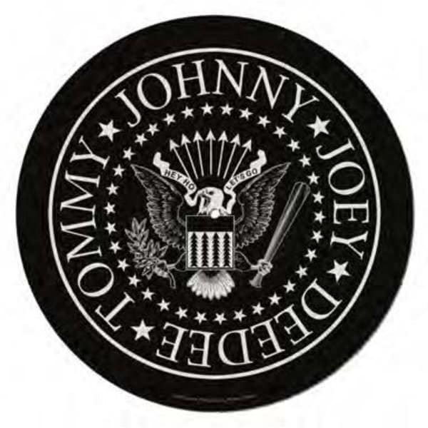 ALFOMBRILLA RAMONES - LOGO (Slipmat set)2