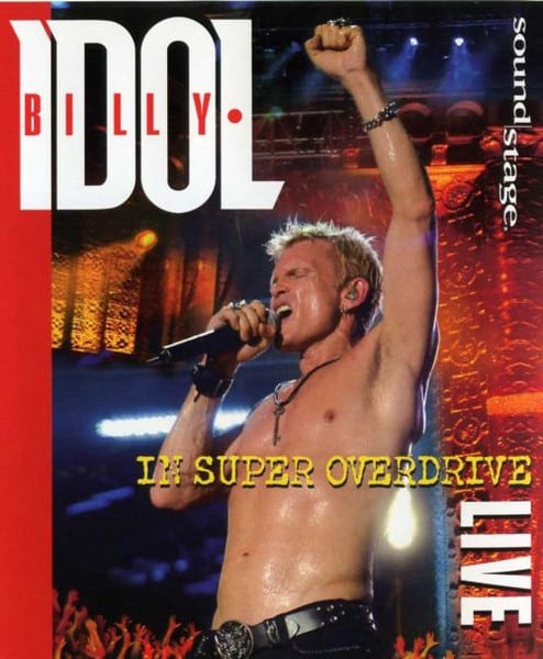 BLU RAY BILLY IDOL/ IN SUPER OVERDRIVE LIVE 1BR1