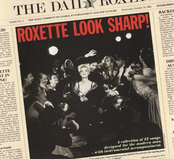 CD ROXETTE/ LOOK SHARP! 30 ANNIVERSARY 2CD1