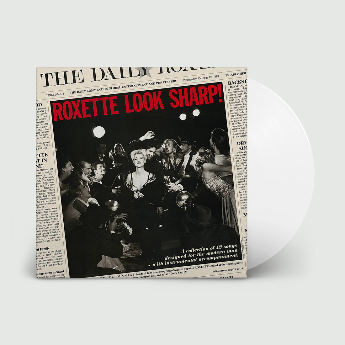 VINILO ROXETTE/ LOOK SHARP (CLEAR) 1LP1