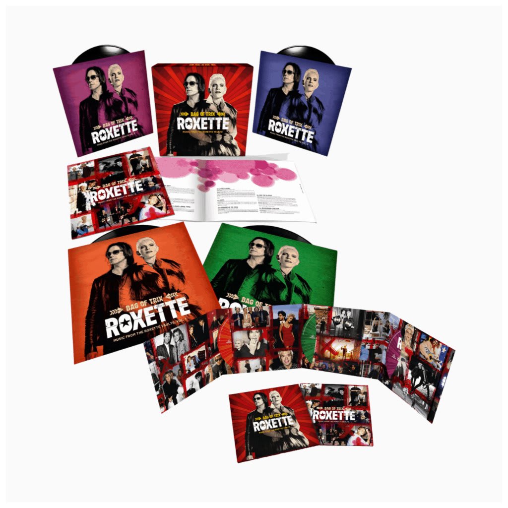 VINILO ROXETTE/ BAG OF TRIX (MUSIC FROM THE ROXETTE VAULTS) 4LP2