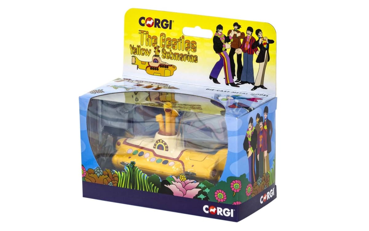 FIGURA THE BEATLES - THE BEATLES YELLOW SUBMARINE FUNDIDO A PRESION1