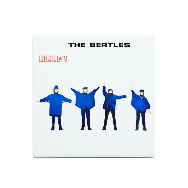 POSAVASOS CERAMICA BEATLES - COASTER SINGLE CERAMIC SQUARE - THE BEATLES (HELP!)1