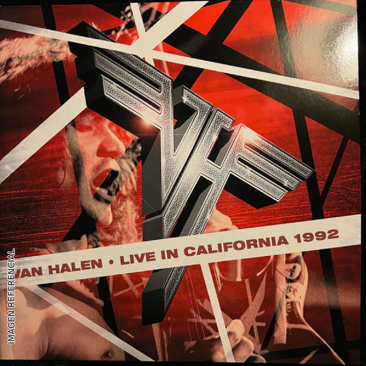 VINILO VAN HALEN/ LIVE IN CALIFORNIA 1992 (RED VINYL) 2LP1