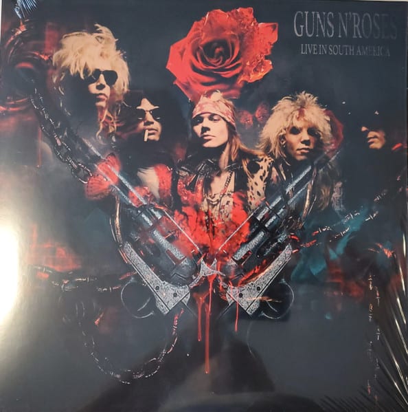 VINILO GUNS N' ROSES/ LIVE IN SOUTH AMERICA (BLUE VINYL) 1LP1