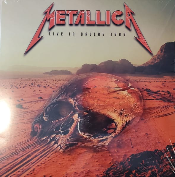 VINILO METALLICA/ REUNION ARENA DALLAS TX 5 FEB 89 (BLUE VINYL) 1LP1
