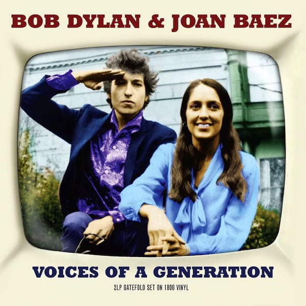 VINILO BOB DYLAN & JOAN BAEZ/ VOICES OF A GENERATION 2LP1