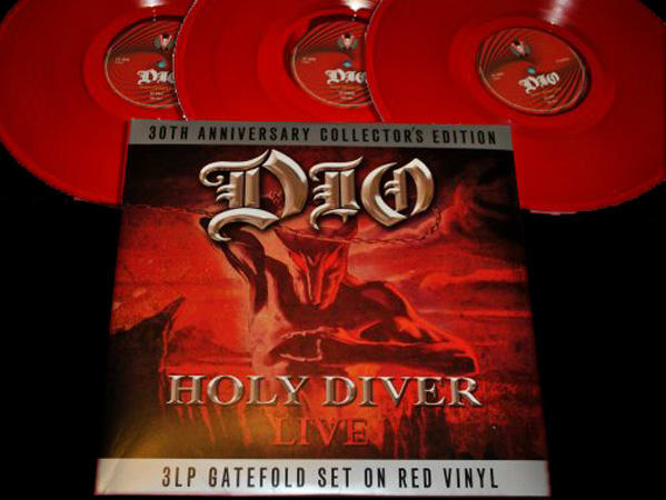 VINILO DIO/ HOLY DIVER (RED VINYL) 3LP2