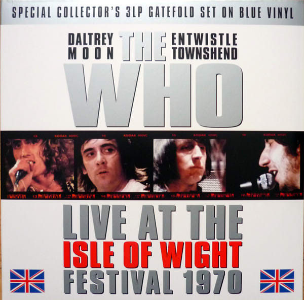 VINILO THE WHO/ ISLE OF WIGHT FESTIVAL 1970 (Blue Vinyl) 3LP1