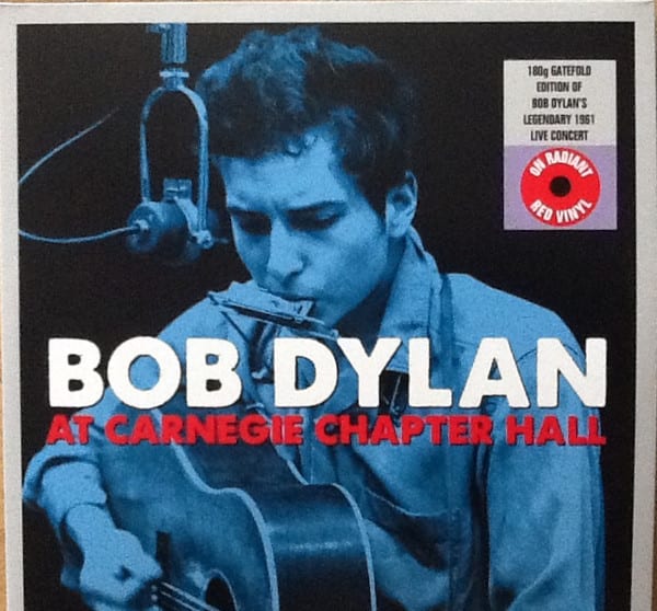VINILO BOB DYLAN/ AT CARNEGIE CHAPTER HALL (Red Vinyl) 2LP1
