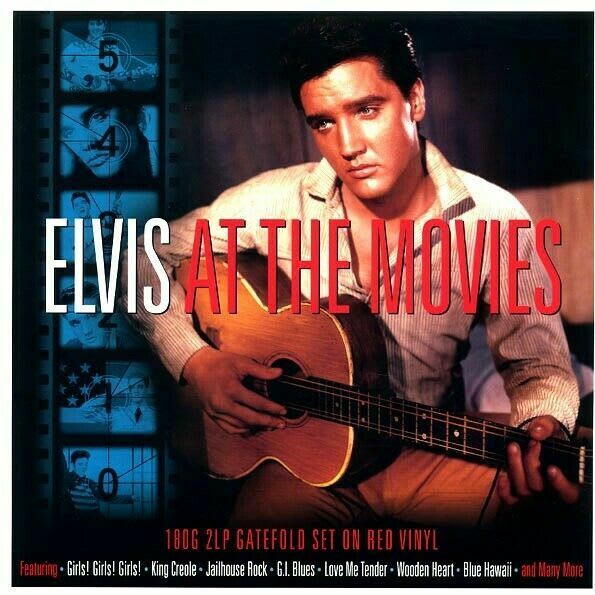 VINILO ELVIS PRESLEY/ AT THE MOVIES (RED VINYL) 2LP1