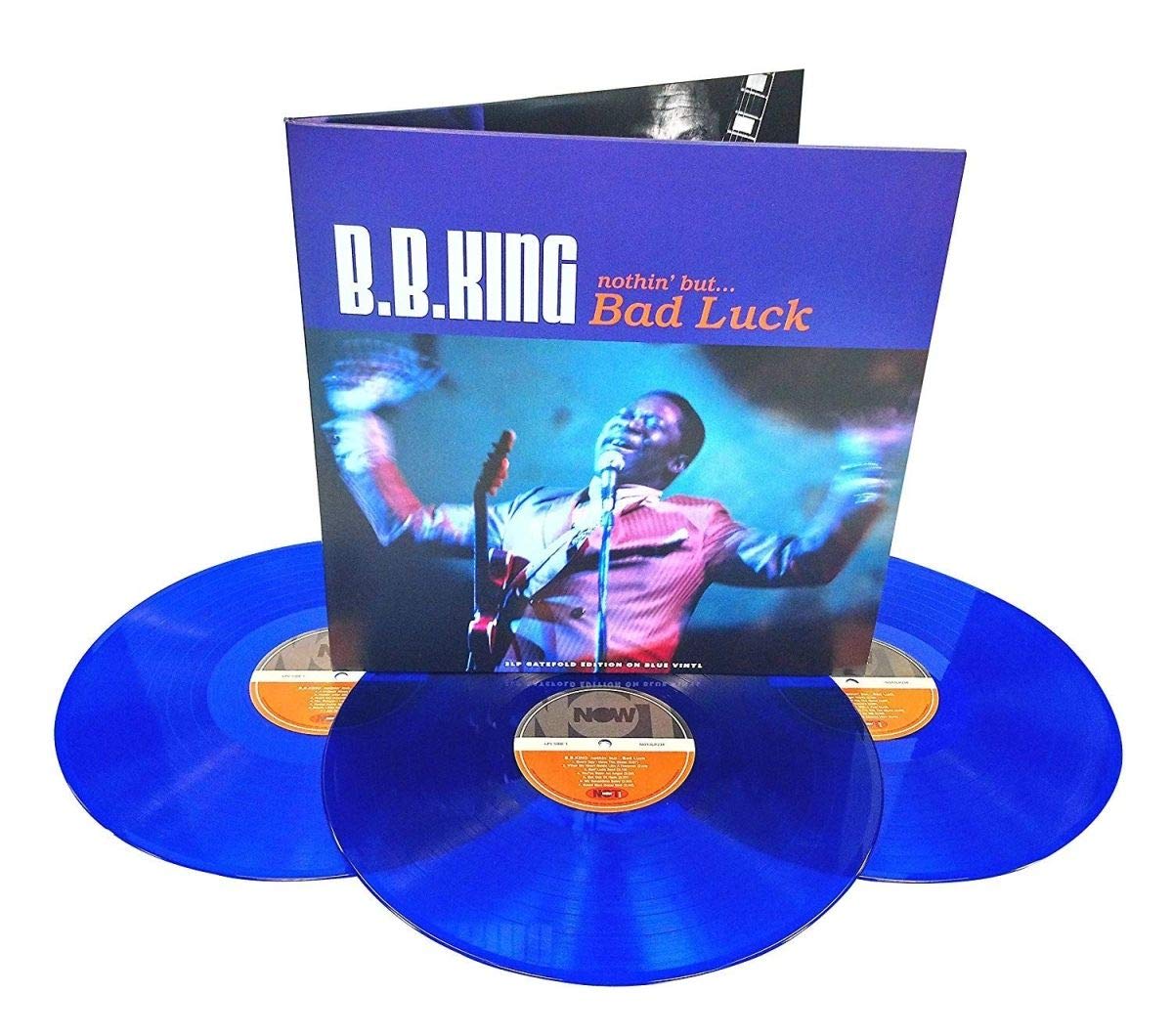 VINILO B.B. KING/ NOTHIN' BUT... BAD LUCK (BLUE VINYL) 3LP2