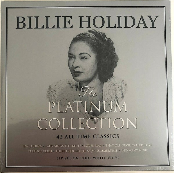 VINILO BILLIE HOLIDAY/ PLATINUM COLLECTION (WHITE VINYL) 3LP2
