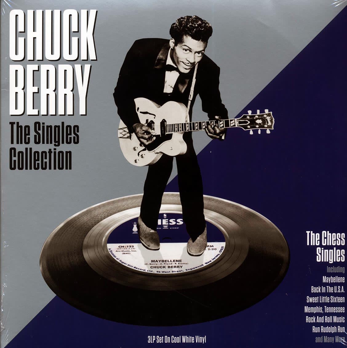VINILO CHUCK BERRY/ THE SINGLES COLLECTION (WHITE VINYL) 3LP2