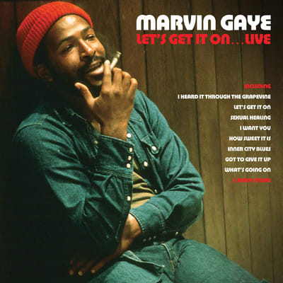 VINILO MARVIN GAYE/ LET´S GET IT ON…LIVE (RED VINYL) 2LP1