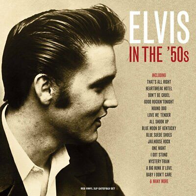 VINILO ELVIS PRESLEY/ ELVIS IN THE ´50s (RED VINYL) 3LP1