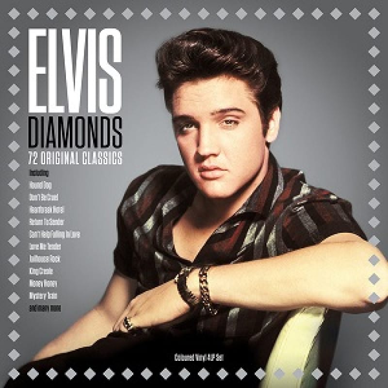 VINILO ELVIS PRESLEY/ DIAMONDS (MARBLE VINYL) 4LP1