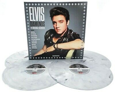 VINILO ELVIS PRESLEY/ DIAMONDS (MARBLE VINYL) 4LP2