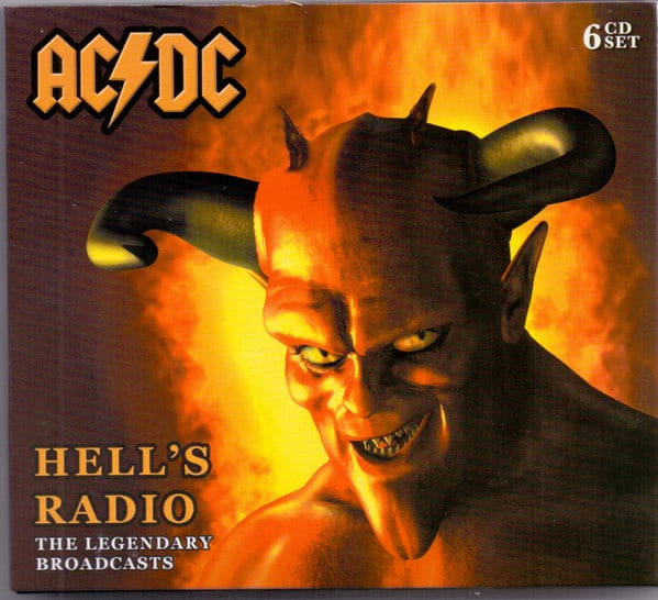 CD AC/DC/ HELL'S RADIO THE LEGENDARY BROADCASTS BOX SET 6CD2