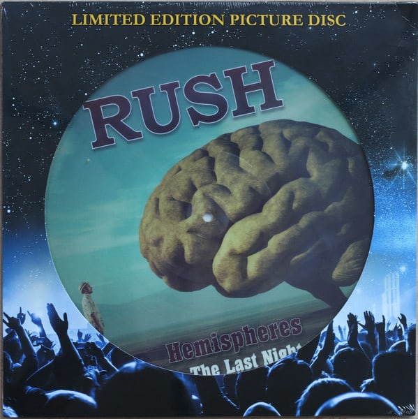 VINILO RUSH/ HEMISPHERES…THE LAST NIGHT (Picture Disc) 1LP1