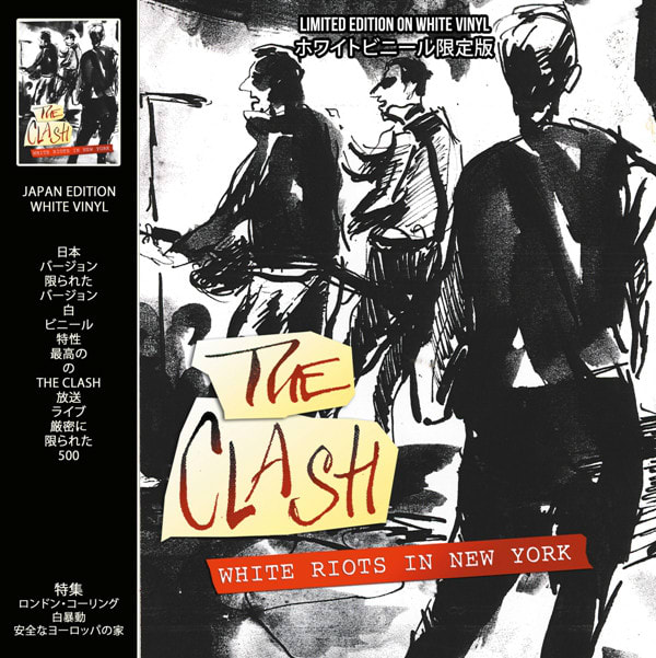 VINILO THE CLASH/ WHITE RIOTS IN NEW YORK (WHITE VINYL) 1LP1