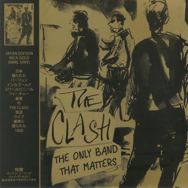 VINILO THE CLASH/ THE ONLY BAND MATTERS (Gold Vinyl) 1LP1
