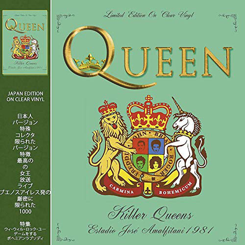 VINILO QUEEN/ KILLER QUEENS-ESTADIO JOSE AMALFITANI 1981 (CLEAR VINYL) 1LP1