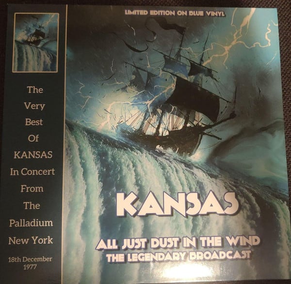 VINILO KANSAS/ ALL JUST IN THE WIND (BLUE VINYL) 1LP1