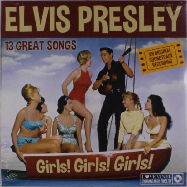 VINILO ELVIS PRESLEY/ GIRLS GIRLS GIRLS 1LP1